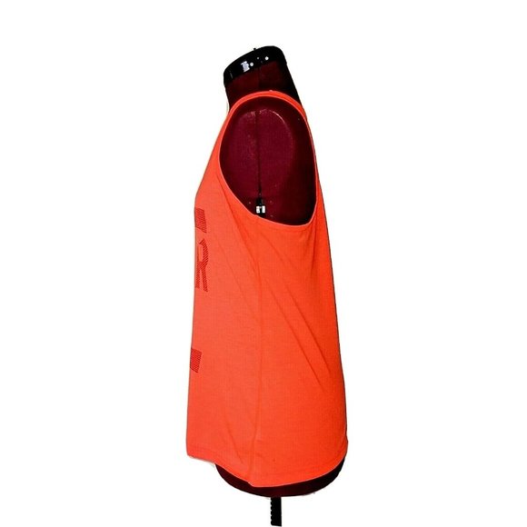 Xersion Womens Tank Top Size Medium Orange Racerback Graphic Athletic - Picture 3 of 8